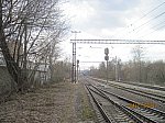 станция Мальчики: Вид с бывшей пассажирской платформы в сторону Яничкино