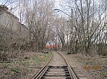 станция Дзержинская: Вид бывшей станции в сторону Яничкино