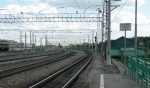 станция Дягилево: Вид в сторону Рязани