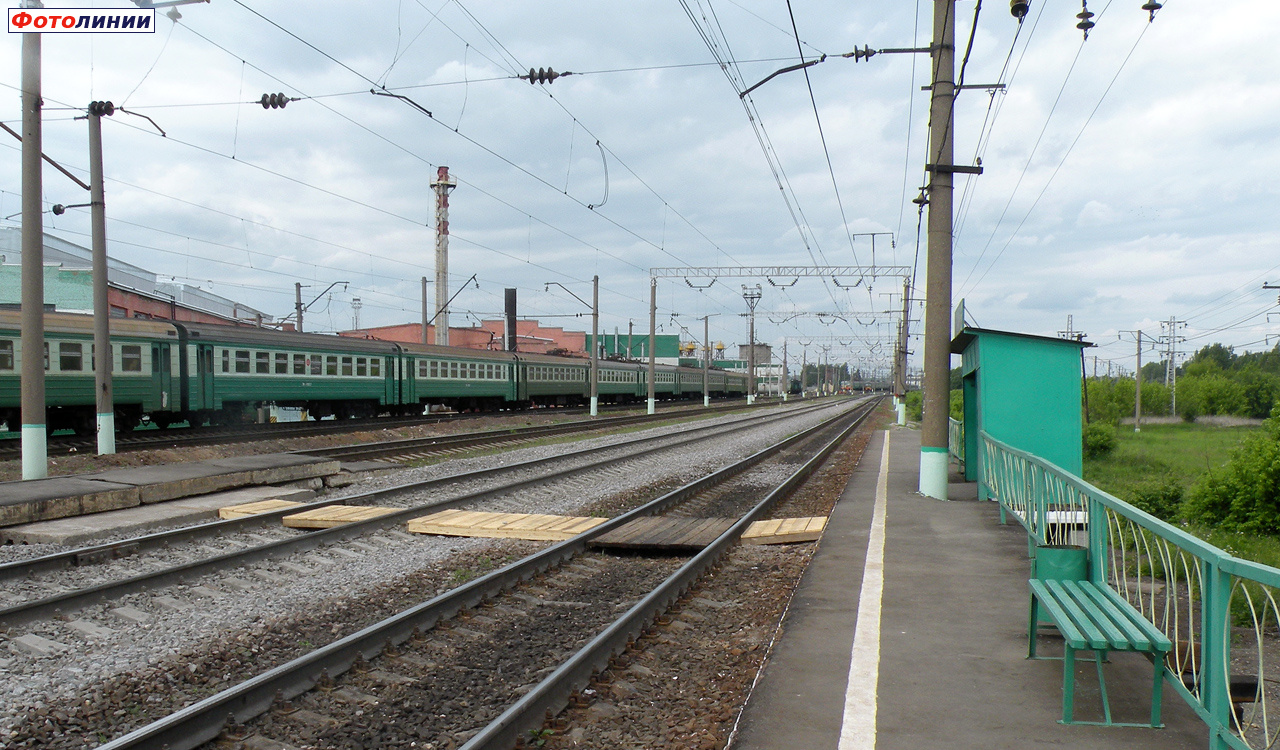 Платформа № 1 (на Рязань). Вид в сторону Москвы