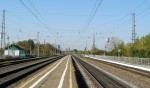 станция Шелухово: Вид с платформы в сторону Рязани