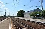 станция Шилово: Вид в сторону Рязани со второй платформы