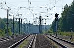 станция Берестянки: Выходные светофоры Ч1, Ч2, Ч4 (в сторону Кустарёвки)