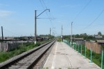 о.п. 229 км: Вид с платформы в сторону Листвянки