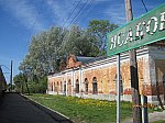 о.п. Ясаково: Табличка и бывший вокзал