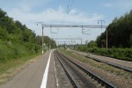 блокпост 204 км: Вид со 2-й платформы в сторону Рязани