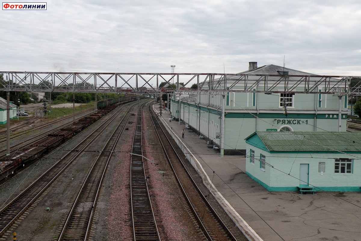 Станция первого поколения. Станция Ряжск-1. ЖД станция Ряжск 1. Железнодорожный вокзал Ряжск. Ряжск ЖД вокзал.