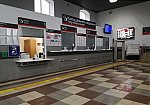 станция Рязань II: Интерьер кассового зала