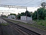 станция Кораблино: Первая платформа, вид в сторону Ряжска