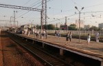 станция Бирюлево-Товарная: Вторая платформа, вид в чётном направлении