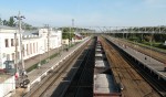 станция Ступино: Вид в сторону Москвы