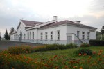 станция Павелец-Тульский: Пассажирское здание, вид со стороны посёлка