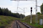 станция Мшанка: Входной светофор Ч со стороны ст. Павелец-1