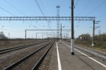 станция Макеево-Московское: Вид с платформы в сторону Узуново