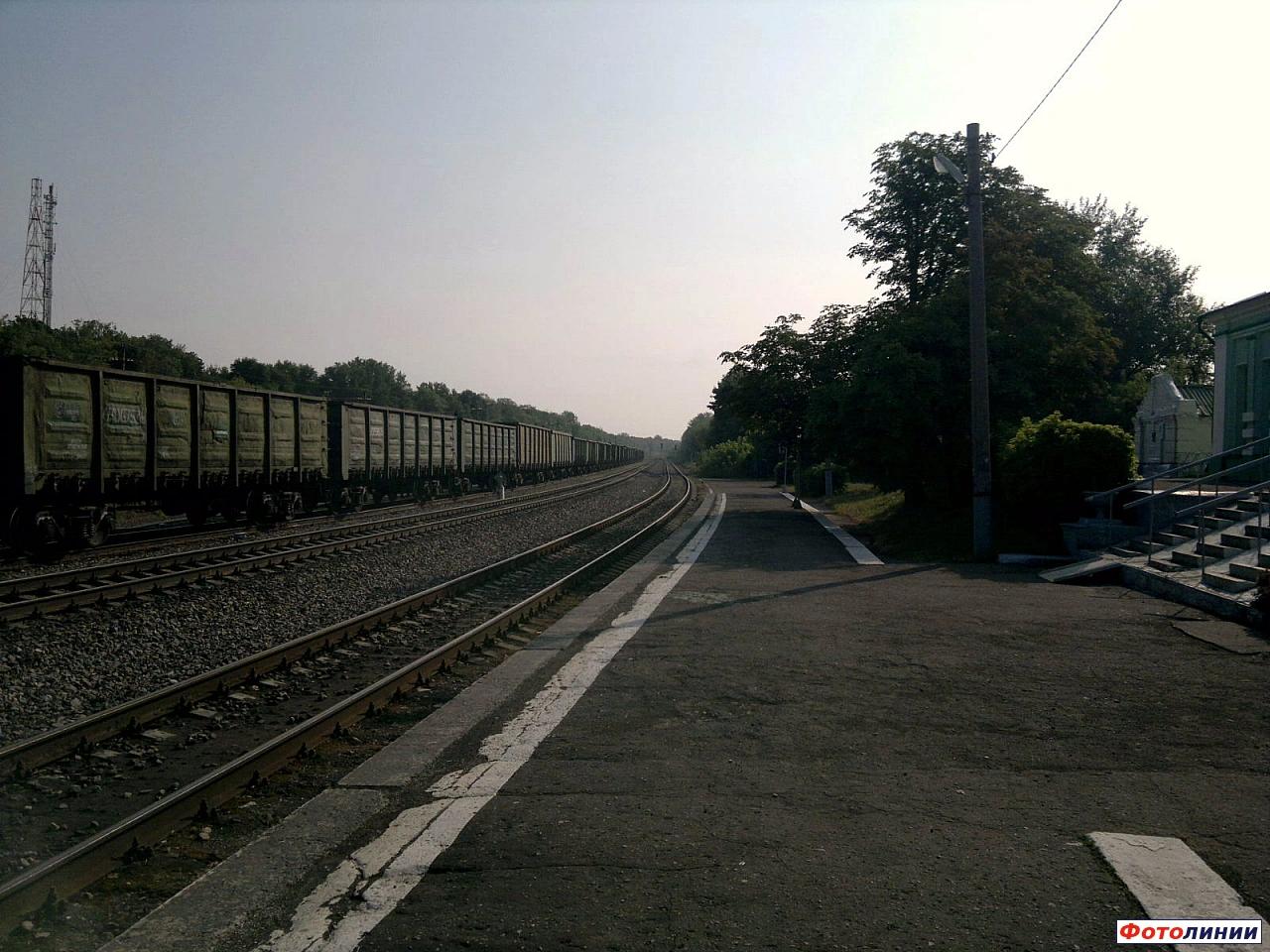 Вид в сторону станции Желтухино