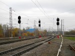 станция Царицыно: Выходные светофоры Ч3, Ч5, Ч6