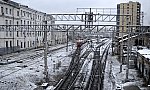 станция Москва-Пассажирская-Курская: Вид с Казаковского путепровода