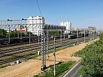 станция Подольск: Пути станции, вид в чётном направлении