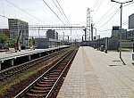 станция Подольск: Вид с первой платформы в нечётном направлении