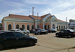 станция Подольск: Пассажирское здание со стороны города