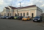 станция Подольск: Пассажирское здание со стороны города