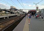 станция Подольск: Вид со второй платформы в нечётном направлении