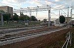 станция Царицыно: Пути после реконструкции, вид в чётном направлении