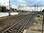 станция Царицыно: Вид с третьей платформы в нечётном направлении