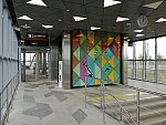 платформа Новохохловская: Интерьер пассажирского здания