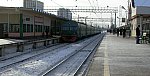 станция Подольск: Вид с 1-й платформы в сторону Тулы