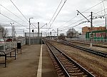 станция Гривно: Вид с первой платформы в нечётном направлении