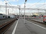 станция Москва-Пассажирская-Курская: Вид с пятой платформы на юг