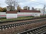 станция Щербинка: Станционные постройки с восточной стороны