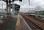 станция Подольск: Реконструкция второй платформы, вид с третьей платформы в нечётном направлении