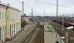 станция Серпухов: Вид в сторону Москвы