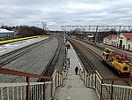 станция Ясногорск: Вид в нечётном направлении