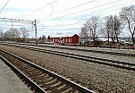 станция Ясногорск: Железнодорожный музей, вид в нечётном направлении