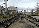 станция Тула I-Курская: Вид со стороны разворотного треугольника на моторвагонное депо ТЧ-22 Новомосковск-1