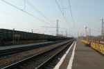 станция Казначеевка: Вид с пассажирской платформы в сторону Орла