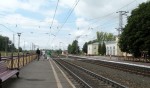 станция Щекино: Вид в сторону Орла