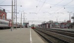 Вид со 2-й платформы в сторону Орла / Касторной