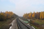 о.п. 15 км: Вид в сторону Курска