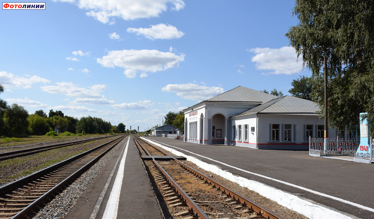 Вид с платформы в сторону Курска
