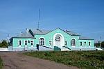 станция Охочевка: Здание вокзала