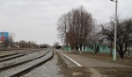 станция Колпны: Вид в сторону Охочевки
