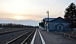 станция Хомутово: Вид с платформы в сторону Ельца
