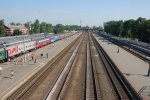 станция Витебск: Вид станции в сторону Полоцка/Езерища