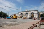 станция Витебск: Ремонт на привокзальной площади