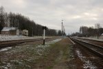 станция Можеевка: Вид платформы в сторону Орши