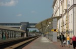 станция Витебск: Навес над первой платформой
